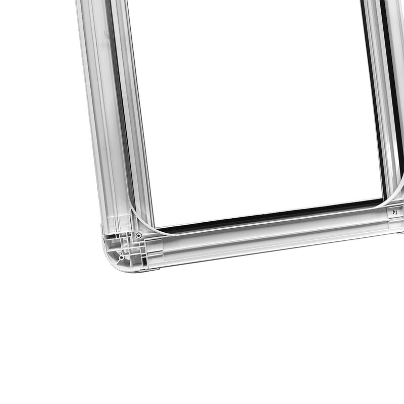 Caravan Double Glazed Push Out Window 1000x500mm Fit For UTE Canopies RV Caravans Motor Homes Horse Floats UTEW-005 - Machter