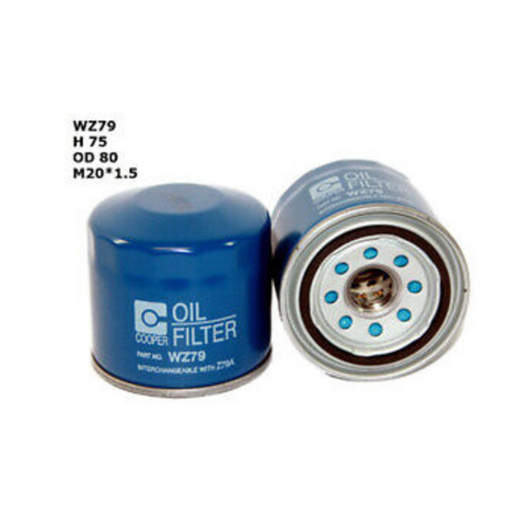 Oil Filter Z79 Multi Applic. WZ79 - Wesfil | Universal Auto Spares