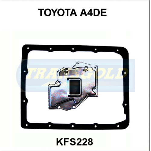 Transmission Filter Kit Fits Toyota A43De, A46De/A46Df Cressida/Tarago Gfs428 KFS228 - Transgold