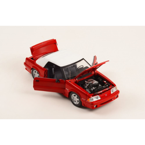 1991 Ford Mustang GT Convertible Axel Foley Beverly Hills Cop III (1994) Diecast Model Car 1:18 Scale (Approx. 25cm) Collectible | Universal Auto Spares