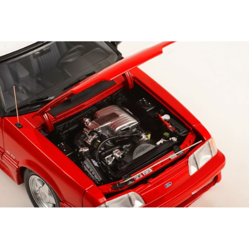 1991 Ford Mustang GT Convertible Axel Foley Beverly Hills Cop III (1994) Diecast Model Car 1:18 Scale (Approx. 25cm) Collectible | Universal Auto Spares