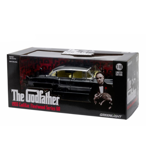 1955 Cadillac Fleetwood Series 60 Special The Godfather Diecast Model Car 1:18 Scale (Approx. 25cm) Collectible | Universal Auto Spares