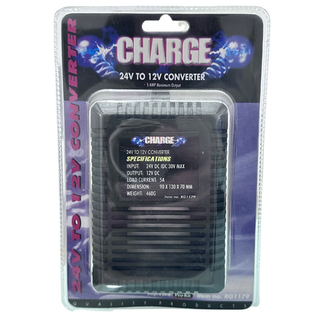 24V To 12V Converter 5A - Charge