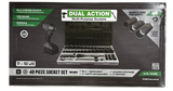 Action 40 Piece 1/2″ Drive Metric & AF Impact Socket Set - Dual Action | Universal Auto Spares