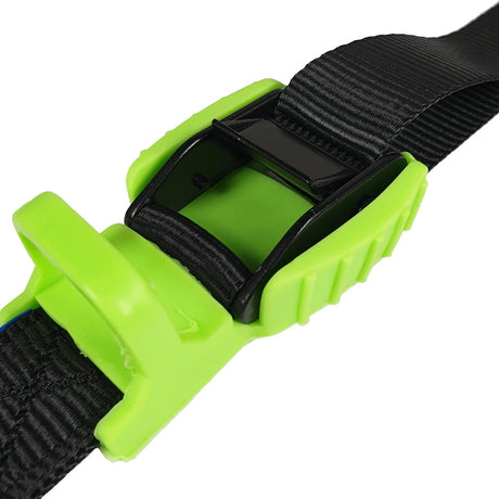 2 Piece Cam Buckle Tie Down 250KG 2M Capacity 25mm Webbing - Monkey Grip