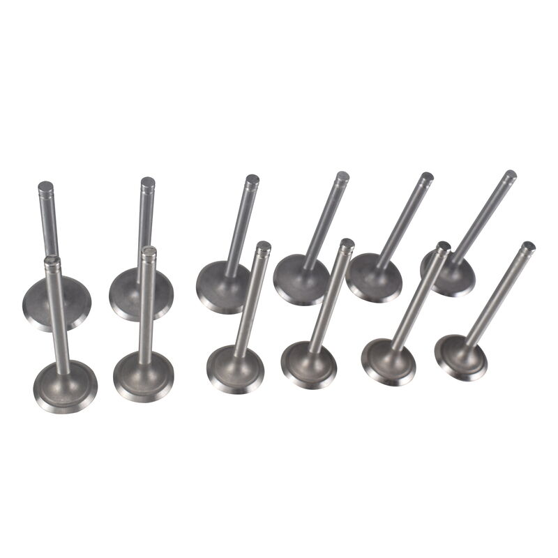12 Pcs Intake Exhaust Valve Fit For Nissan TD42 4.2L 12V Diesel Patrol VALVE-NS001 - Machter