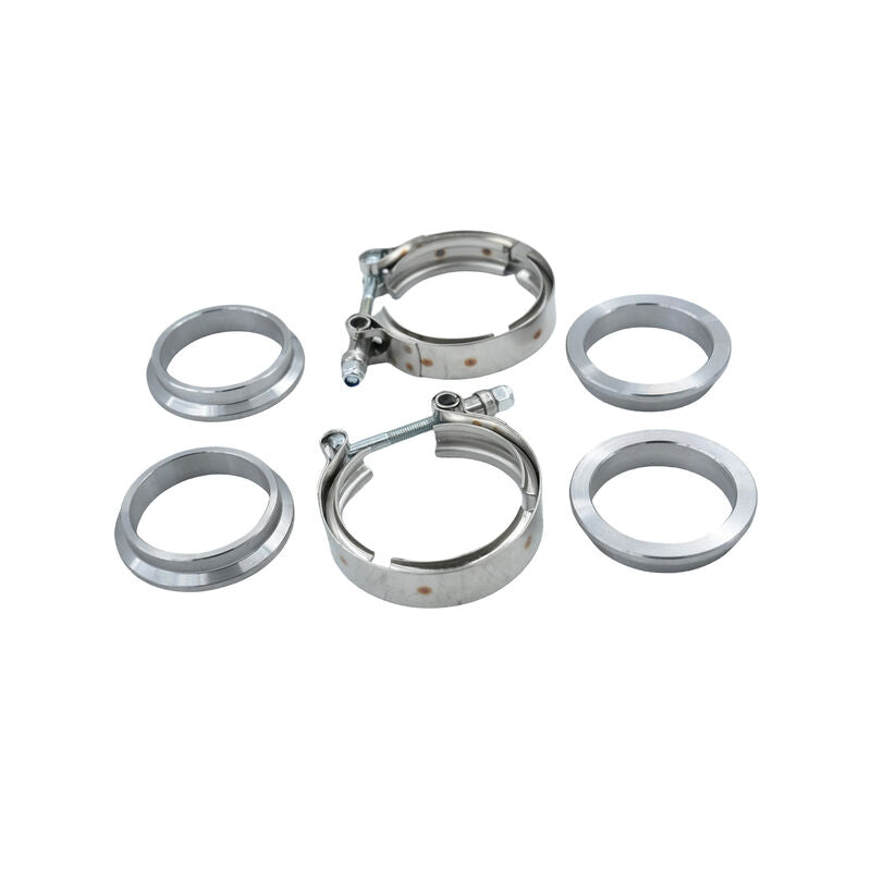 2 Inch V-Band Clamp Flange Kit Fit For Muffler Automobile Exhaust Pipe Pipe Connection Turbocharger - Machter