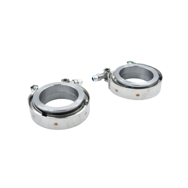 2 Inch V-Band Clamp Flange Kit Fit For Muffler Automobile Exhaust Pipe Pipe Connection Turbocharger - Machter