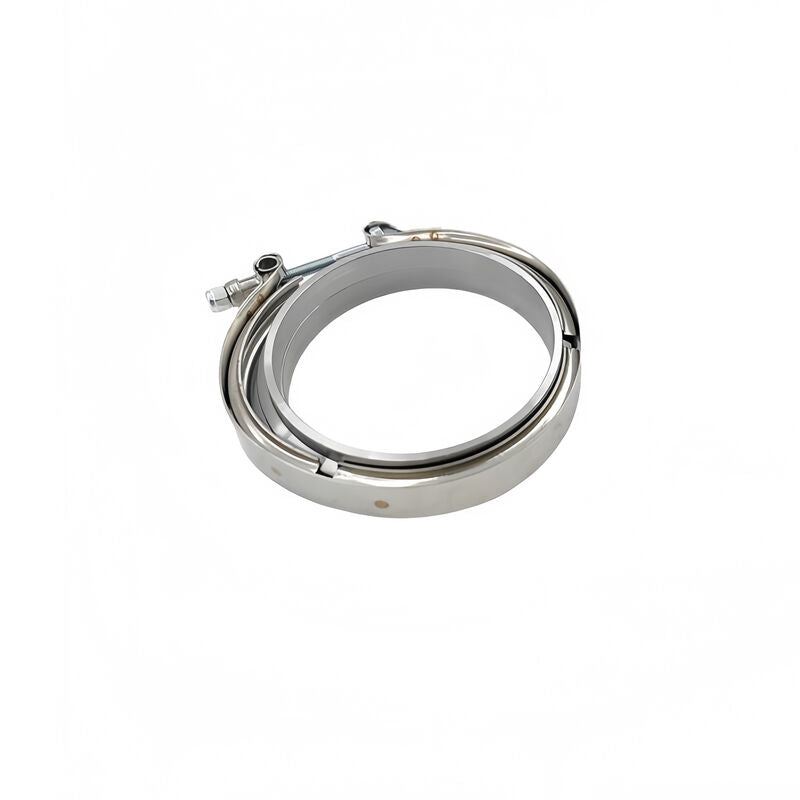 1 Pieces 4" Inch 102mm V-Band Clamps 304 Stainless Steel Flange Exhaust Pipe Tailpipe - Machter