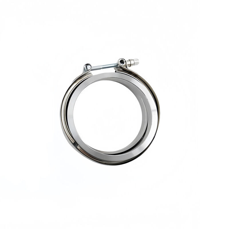 1 Pieces 4" Inch 102mm V-Band Clamps 304 Stainless Steel Flange Exhaust Pipe Tailpipe - Machter