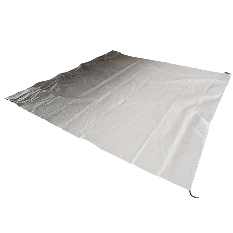 11 Ft Gray Fade Awning Vinyl Replacement Fabric Caravan Roll Out Awning VINY-11 - Machter