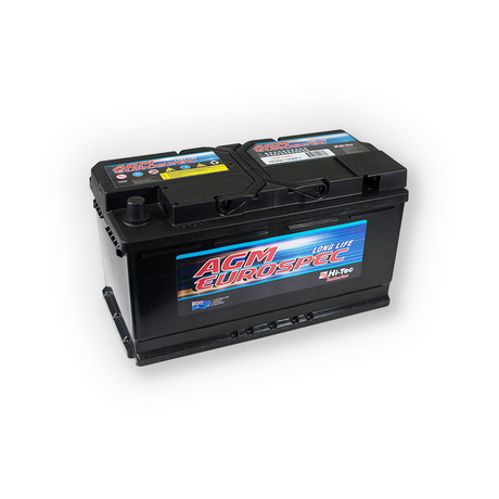 Car Battery Stop Start AGM EUROSPEC VRL590/DIN88LH 12V 850CCA - Hi-Tech Batteries | Universal Auto Spares