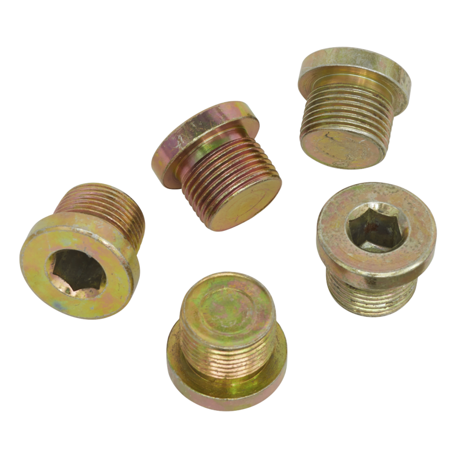 5 Pieces Sump Plug Repair Kit Replacement Plug M22 x 1.50 Suits PT10252 - PKTool