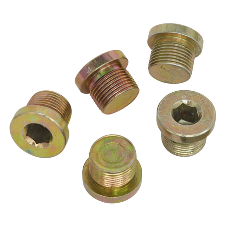 5 Pieces Sump Plug Repair Kit Replacement Plug M13 x 1.25 Suits PT10252 - PKTool