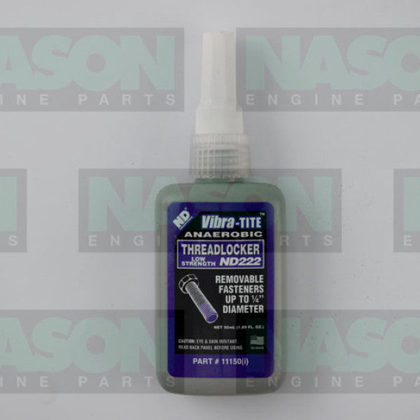 Thread Lock Threadlocker ND222 50mL VT11150 - VIBRA-TITE