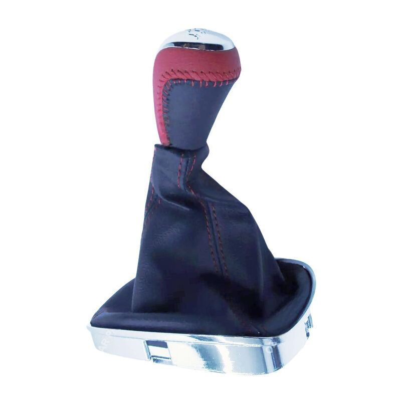 Manual Red Gear Knob With Boot Cover Fit For Holden Commodore VF SS SSV SV8 W-694 - Machter