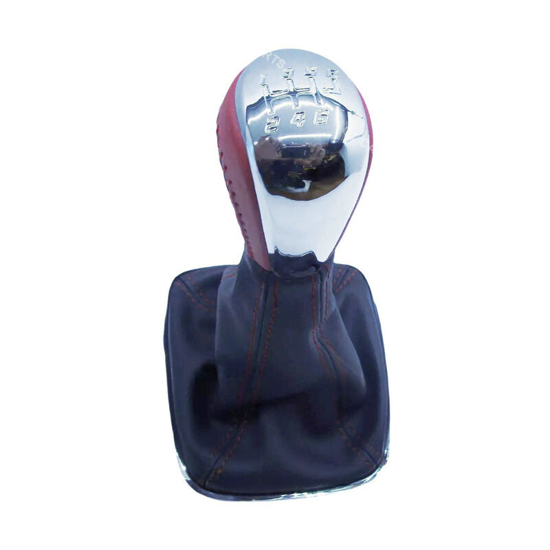 Manual Red Gear Knob With Boot Cover Fit For Holden Commodore VF SS SSV SV8 W-694 - Machter