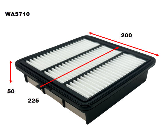 Air Filter Fits Hyundai WA5710 - Wesfil | Universal Auto Spares