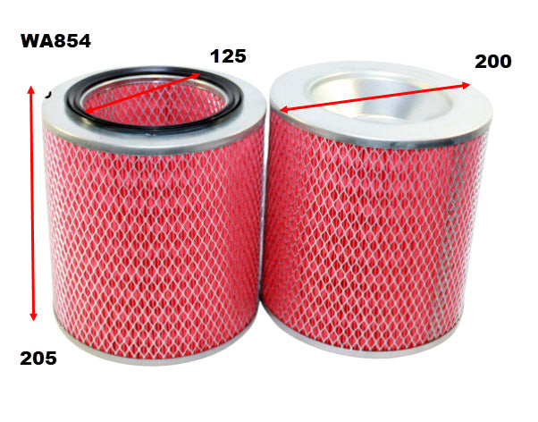 Air Filter HDA5769 Fits Ford/Mazda WA854 - Wesfil
