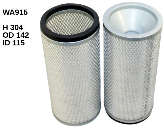 Air Filter HDA5487 Inner Filter for WA889 Fits Hino/International/Isuzu/Nissan WA915 - Wesfil