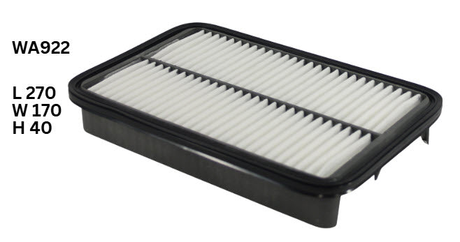 Air Filter A1268 Fits Holden/Toyota WA922 - Wesfil