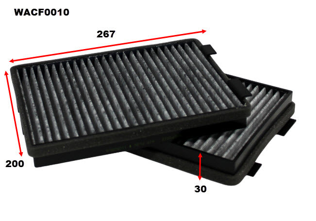 Cabin Filter RCA126C Fits BMW WACF0010 - Wesfil