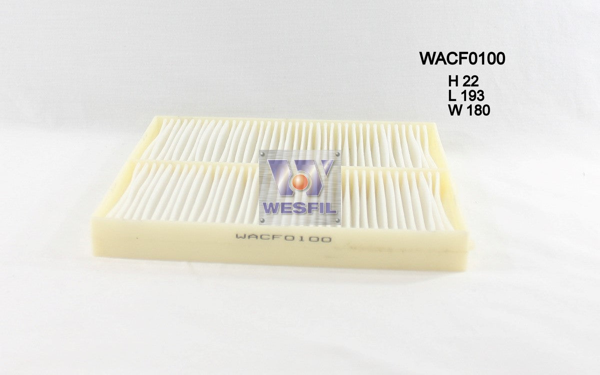 Cabin Filter RCA244P Fits Suzuki WACF0100 - Wesfil | Universal Auto Spares