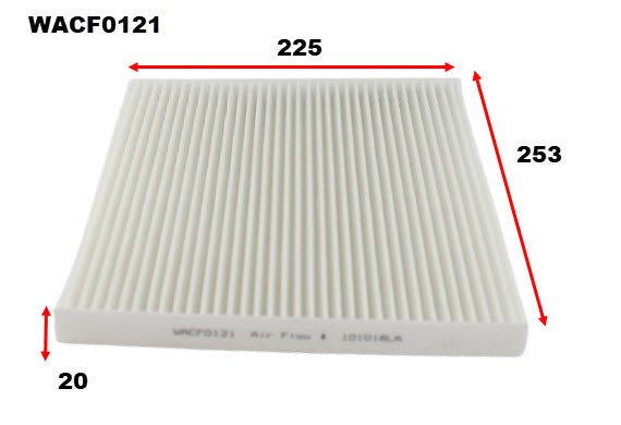 Cabin Filter RCA201P Fits Hyundai WACF0121 - Wesfil