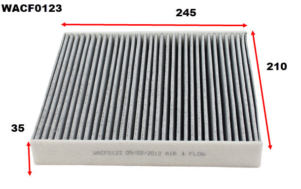 Cabin Filter RCA181P Fits Ford WACF0123 - Wesfil
