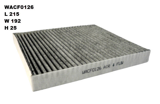 Cabin Filter RCA257P Fits Dodge/Jeep/Ram WACF0126 - Wesfil