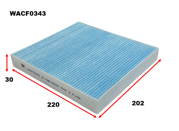 Cabin Filter RCA457M Fits GWM WACF0343 - Wesfil | Universal Auto Spares