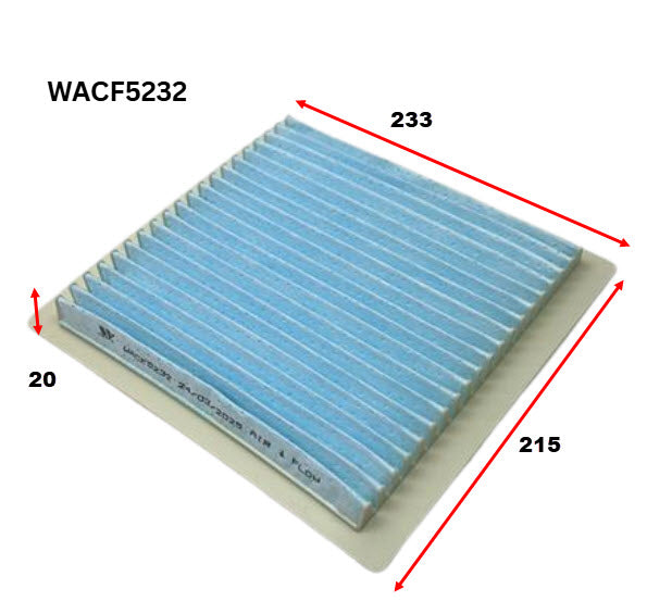 Cabin Filter Fits Lexus WACF5232 - Wesfil