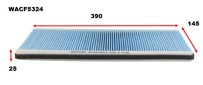 Cabin Filter RCA122P Fits Audi/VW WACF5324 - Wesfil