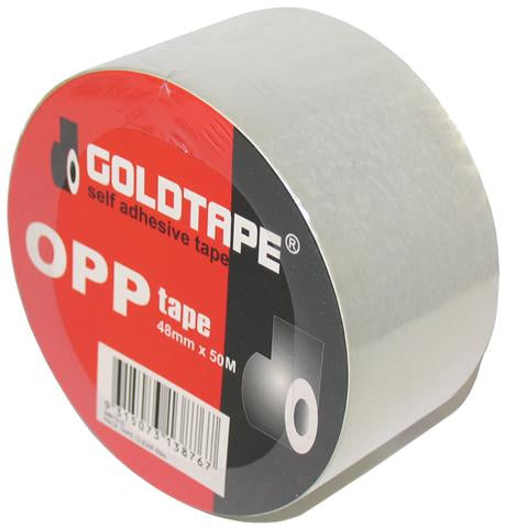 Clear Packaging Tape 48mm x 50m - GOLDTAPE | Universal Auto Spares