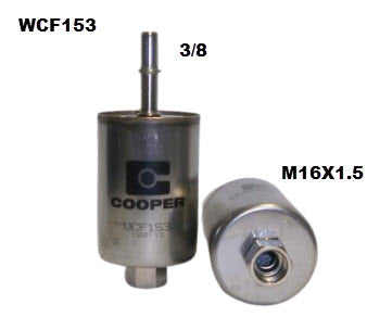 EFI Fuel Filter Fits Chevrolet WCF153 - Wesfil