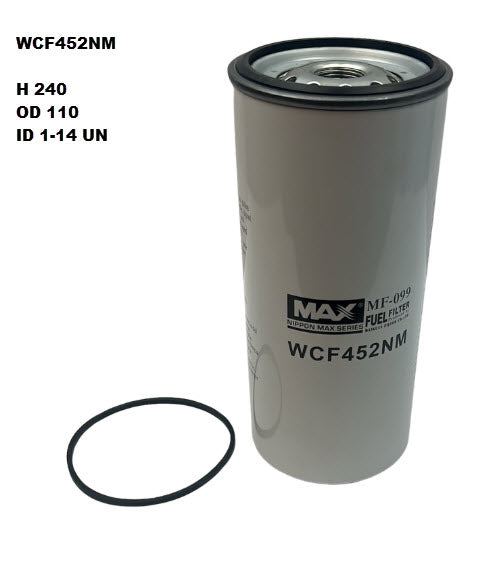 HD Diesel Fuel Filter Isuzu Isuzu WCF452NM - Wesfil | Universal Auto Spares