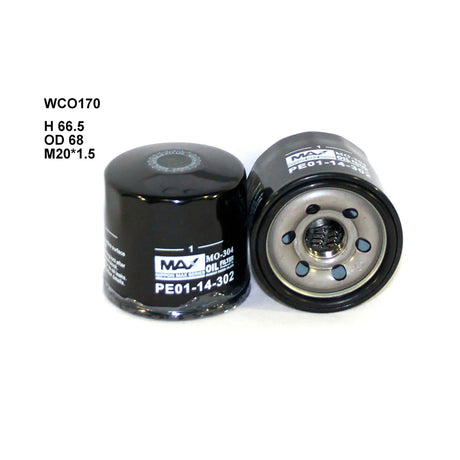 Oil Filter Mazda WCO170NM - Wesfil | Universal Auto Spares