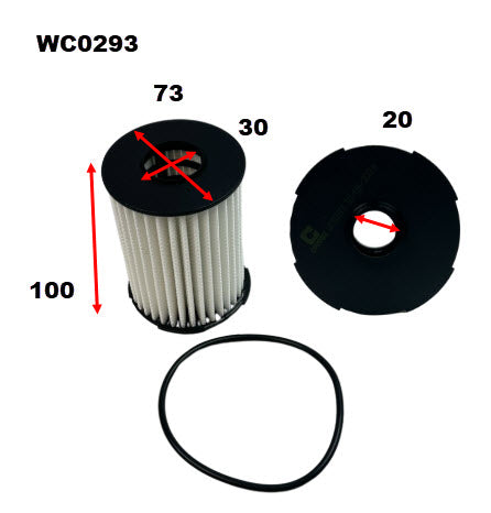 Oil Filter Fiat Fiat WCO293 - Wesfil | Universal Auto Spares
