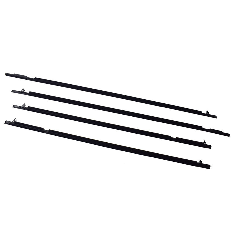 4 Pcs Window Door Belt Weather Strips Fit For Honda Civic 2006-2011 Weatherstrip Black WDS-HD002 - Machter