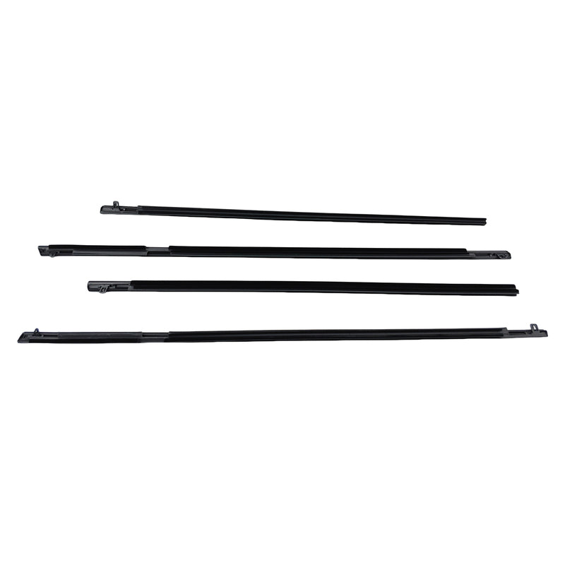 4Pcs Black Door Window Belt Mould Set Fit For Holden Commodore VE VF Sedan WDS-HLN004 - Machter