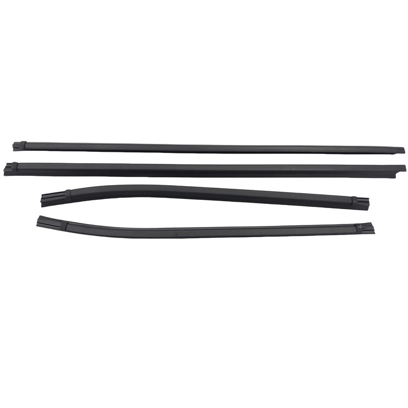 4 x Weatherstrips Rubber Window Seals Fit For Isuzu Dmax 2012-2018 WDS-IS001 - Machter
