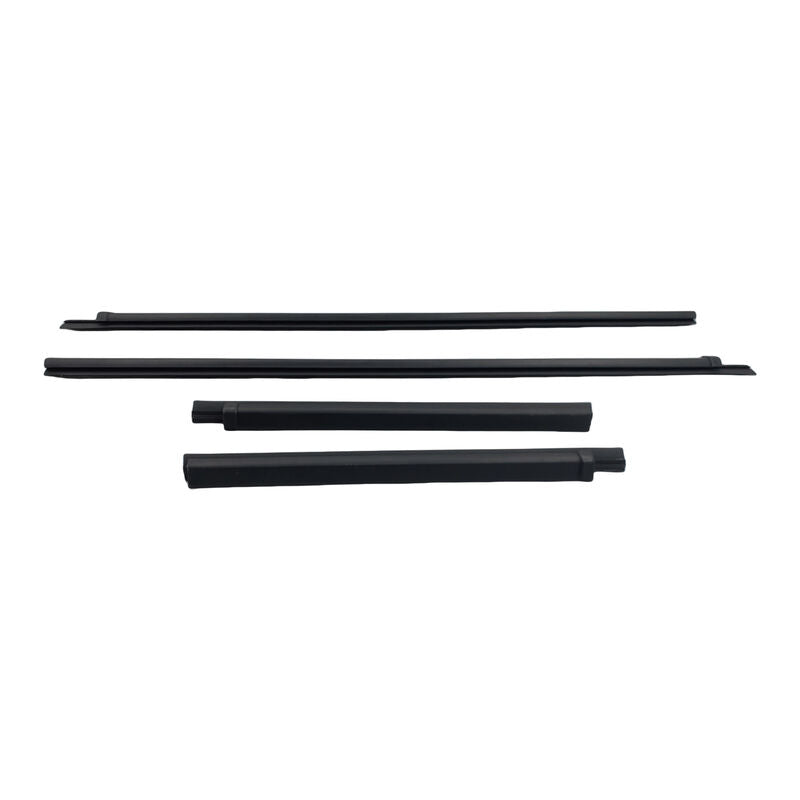 4Pcs Outer Window Seals Moulding Set Fit For Nissan Navara D40 For Mitsubishi Triton 80820EB700 2005-2014 WDS-NS001 - Machter