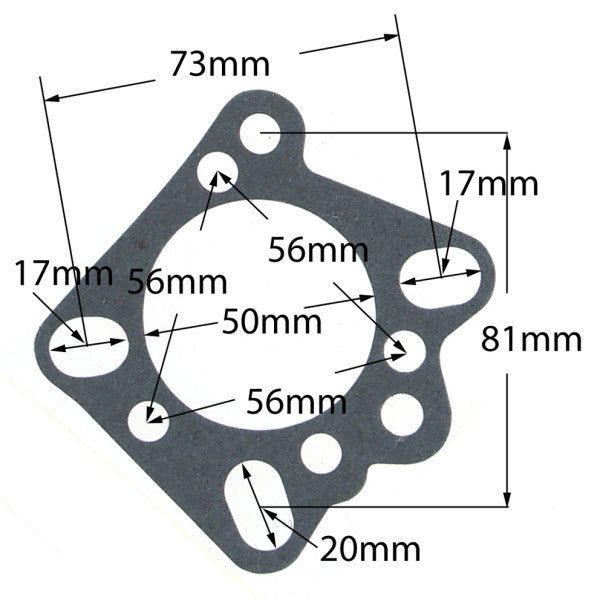 Universal Gasket UNIVERSAL WATER OUTLET GASKET WG7 - PERMASEAL