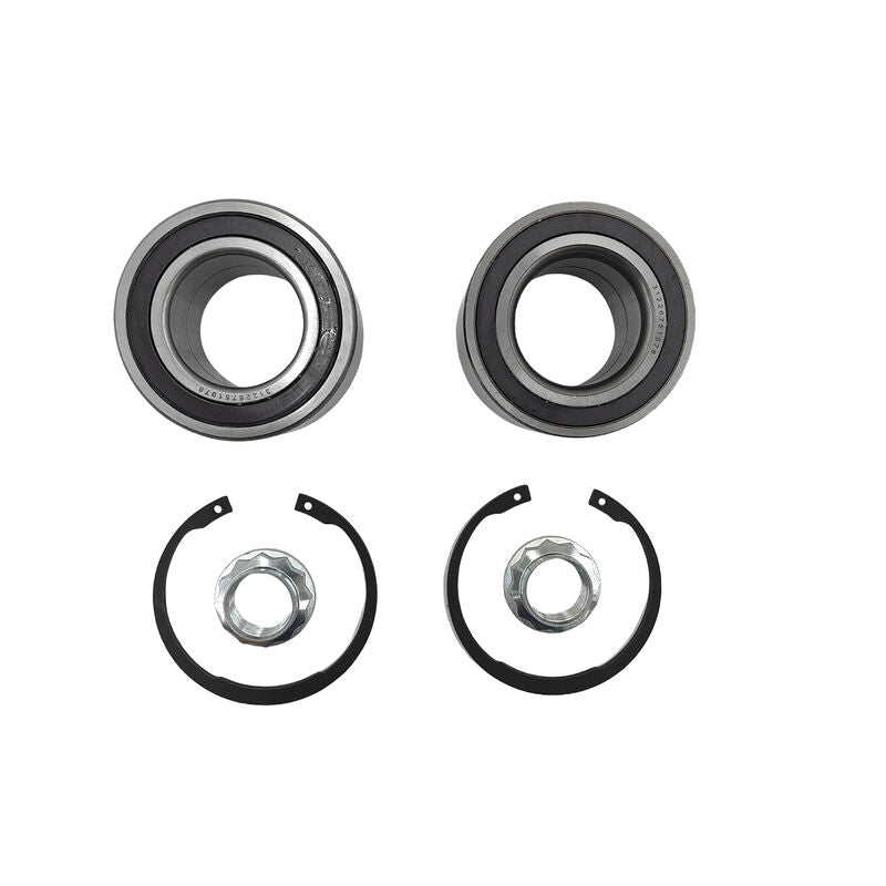 2 Pcs Front Wheel Bearing Kit Left & Right Hand Side Fit For BMW X3 E83 X5 E53 3.0d SAV AWD 2001-ON WH-BMW018-2PCS - Machter