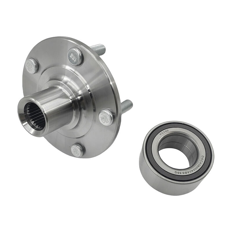 1 x Front Wheel Bearing Hub Assembly Fit For Mitsubishi ASX XA XB XC XD Lancer CJ CF Outlander ZG ZH ZJ ZK ZL WH-MB018-1PCS - Machter