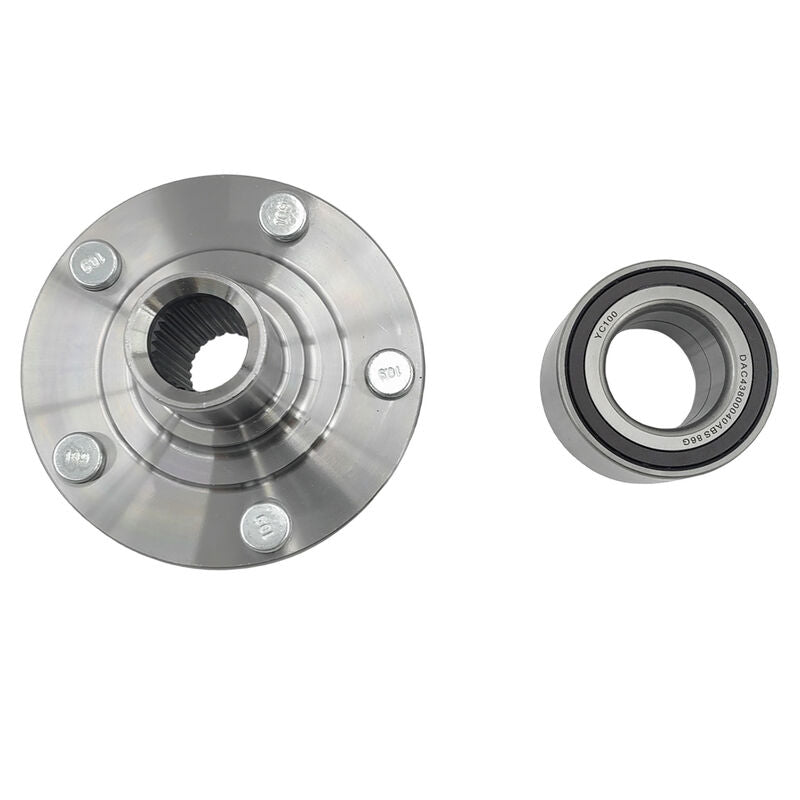 1 x Front Wheel Bearing Hub Assembly Fit For Mitsubishi ASX XA XB XC XD Lancer CJ CF Outlander ZG ZH ZJ ZK ZL WH-MB018-1PCS - Machter