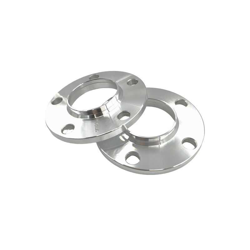 2 x Aluminium Wheel Spacer Adaptor Fit For Ford Silver CB 70.5-70.5mm PCD: 5 x 114.3mm WHS-021-2PCS - Machter