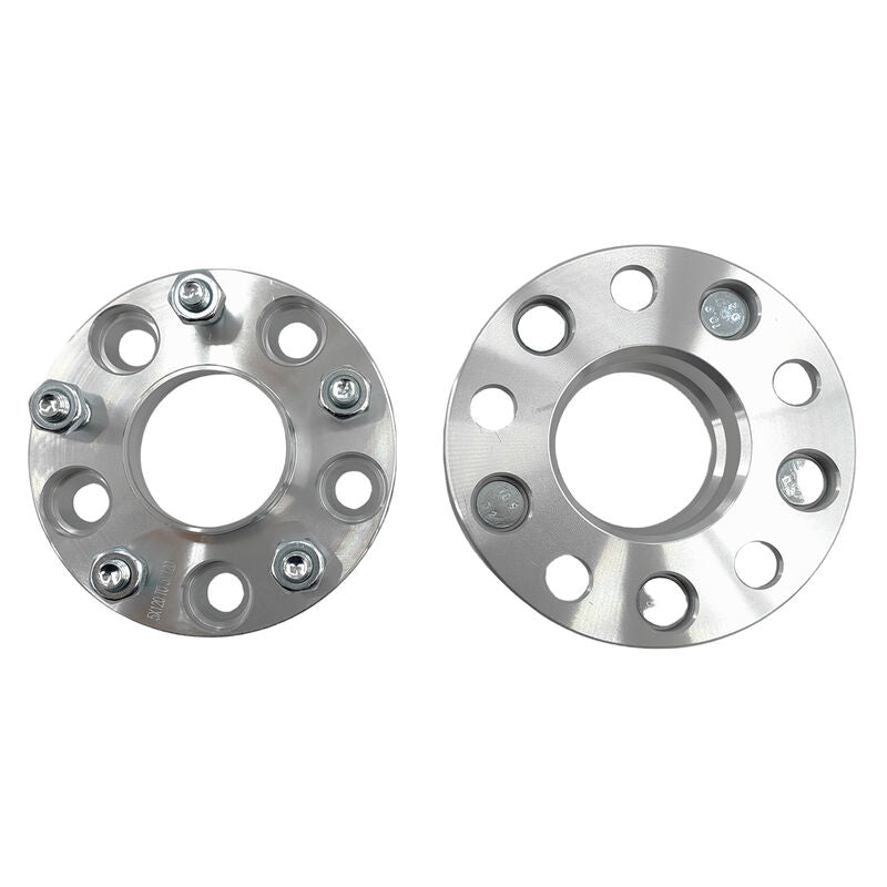 2 x Wheel Spacer Adaptor Fit For Holden Commodore VB VZ Aluminium Silver 20mm 155mm WHS-022-2PCS - Machter