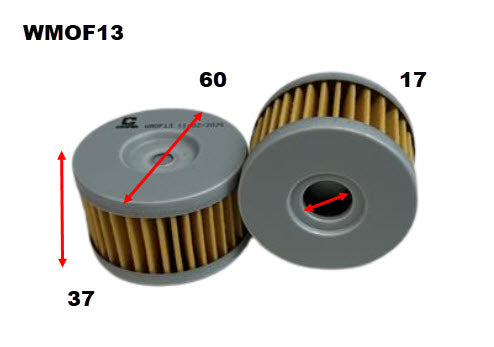 Oil Filter RMC112 Motorcycle Suzuki Motorcycle Suzuki WMOF13 - Wesfil | Universal Auto Spares