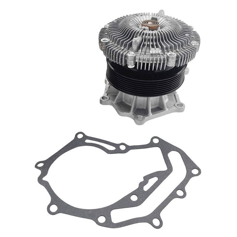 Water Pump & Fan Clutch Fit For Nissan Patrol GU Y61 Navara D22 ZD30 3.0L Diesel 2000-2007 WPFC-NS001 - Machter